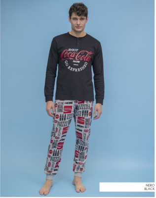 PIGIAMA UOMO M/L CCM7637 Tellini S.R.L. Großhandelskleidung